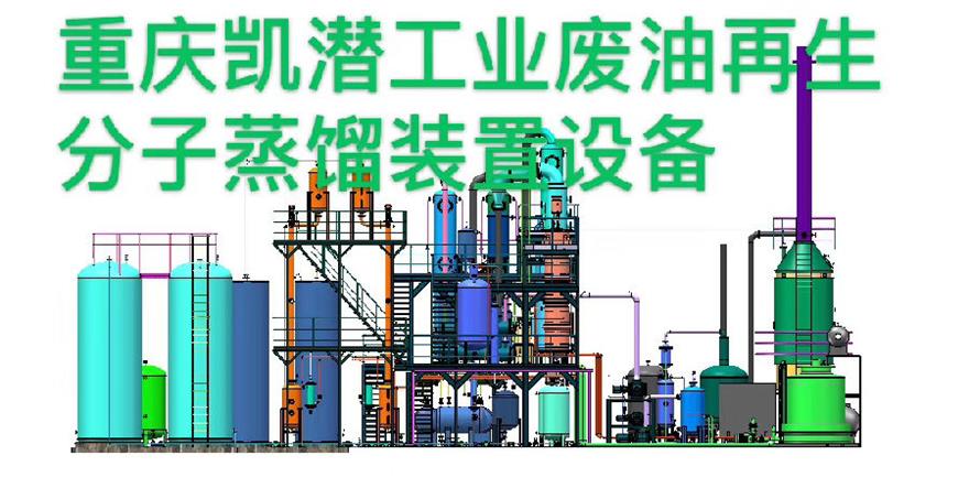 廢油凈化分子蒸餾設(shè)備工藝原理